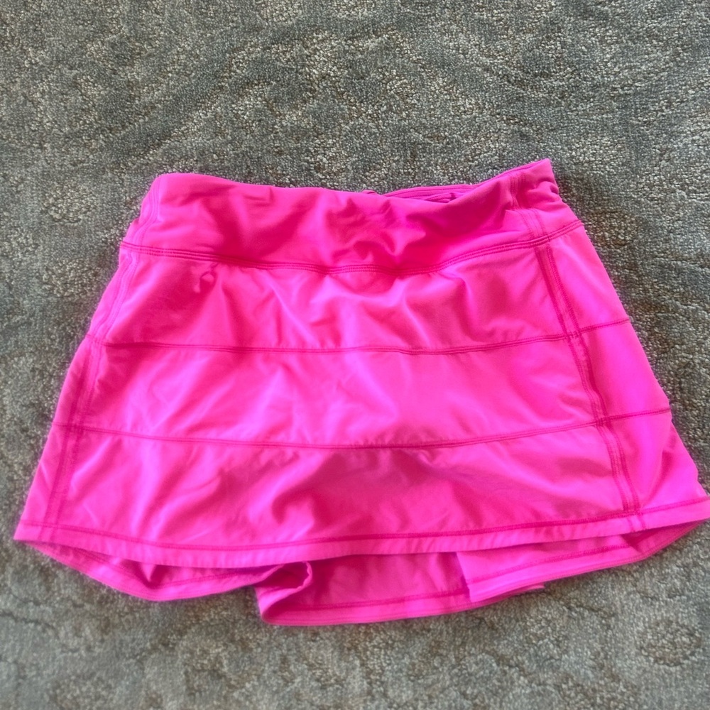 Lululemon Athletica Pace Rival Skirt in Pink